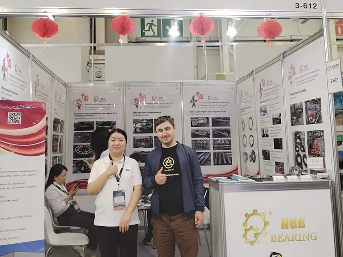 Slew Bearing Crane exhibition