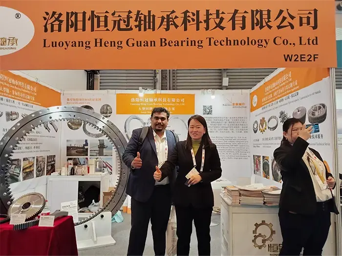 Slew Bearing Crane exhibition