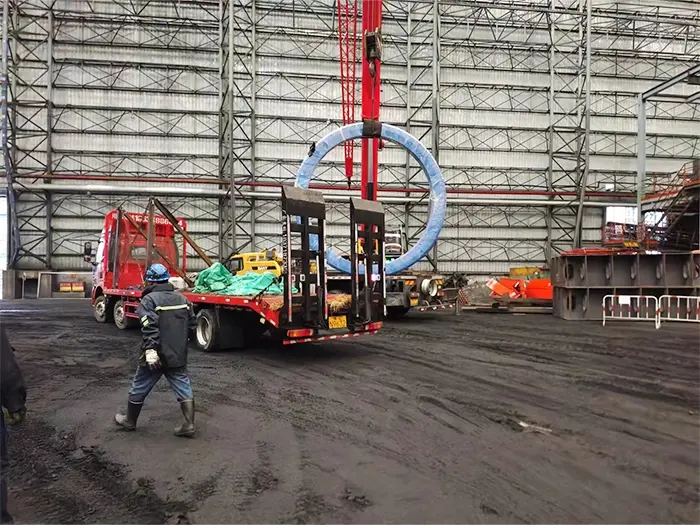 Crane Slew Ring installation