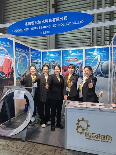Ball Bearing Slewing Ring exhibition Ball Bearing Slewing Ring exhibition