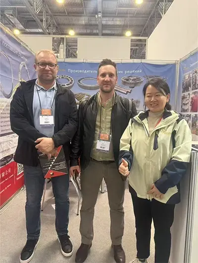 Ball Bearing Slewing Ring exhibition Ball Bearing Slewing Ring exhibition