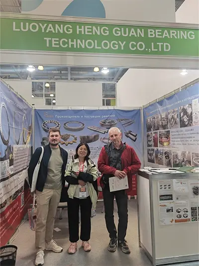 Cross Roller Slewing Bearing exhibition