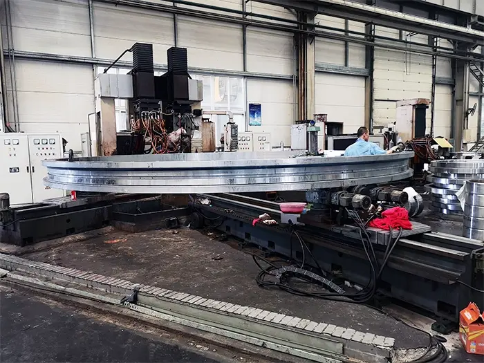 Single Row Ball Slewing Bearing factory Single Row Ball Slewing Bearing factory