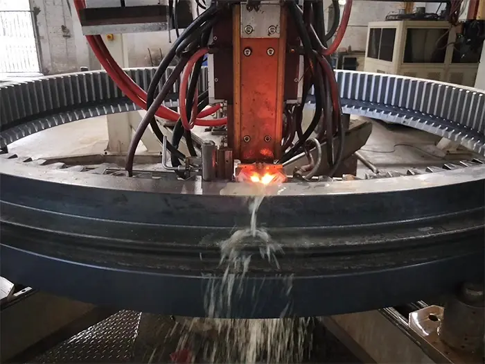 Single Row Ball Slewing Bearing factory Single Row Ball Slewing Bearing factory