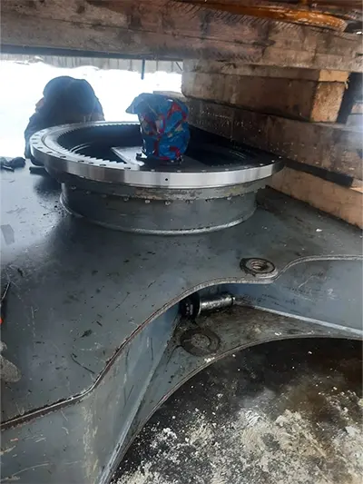 Mdt178 Slewing Bearing installation Mdt178 Slewing Bearing installation