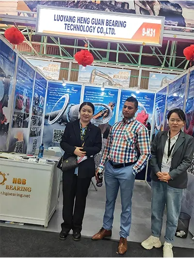 Aerial Lifting Slewing Ring exhibition