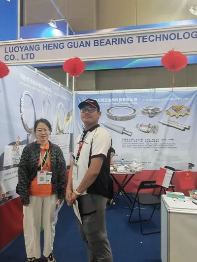 Slewing Bearing With Pinion exhibition
