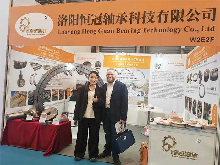 Uncoiling Machine Slewing Ring exhibition