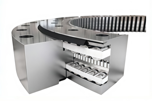 Three row roller slewing bearing