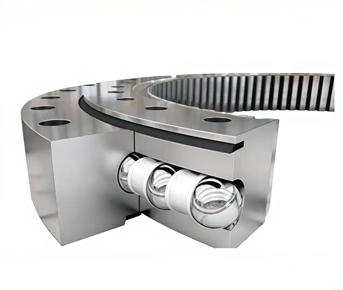 single row ball slewing bearing single row ball slewing bearing