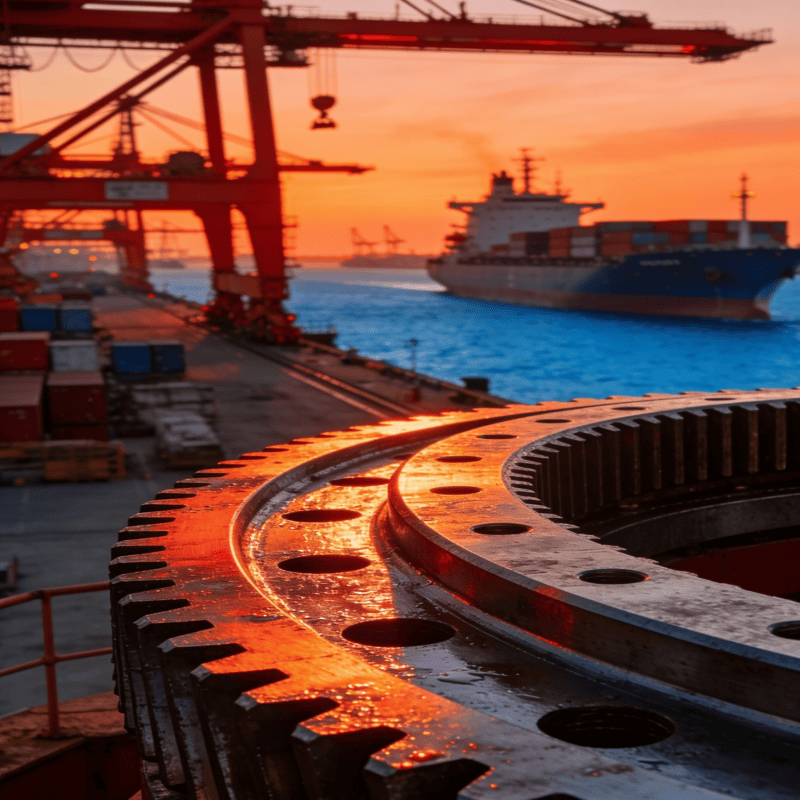 Increase Uptime With Premium Port Crane Slewing Bearings